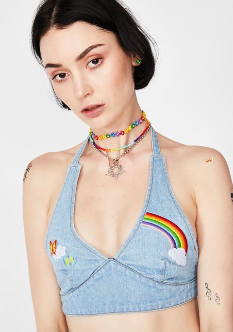 Trippy Ever After Halter Top