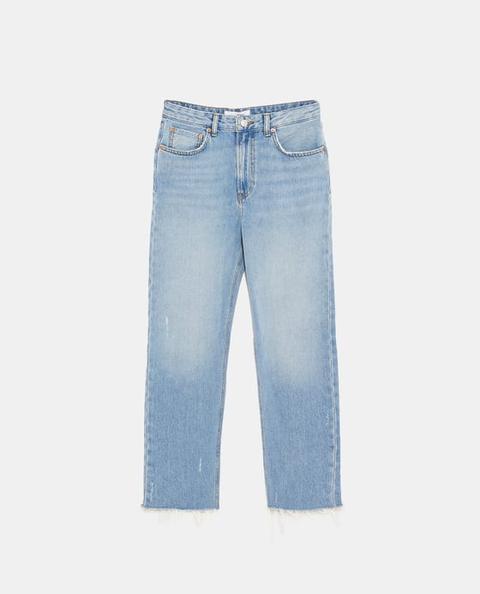 Jeans Cropped Straight Venice Blue