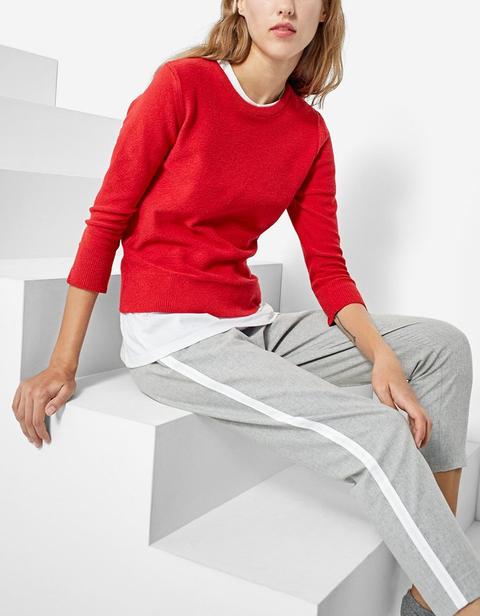 Pullover Basic Rosso