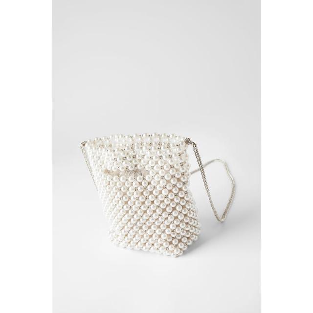 zara Pearl Mini Bucket Bag. I think the bag will be great for the Sp