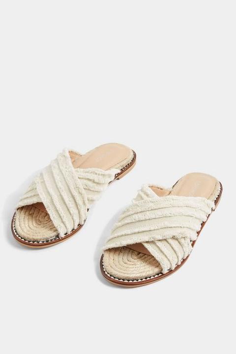 Womens Hibiscus Espadrille Sandals - Natural, Natural