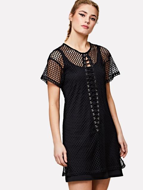 Vestito Con Laccetti