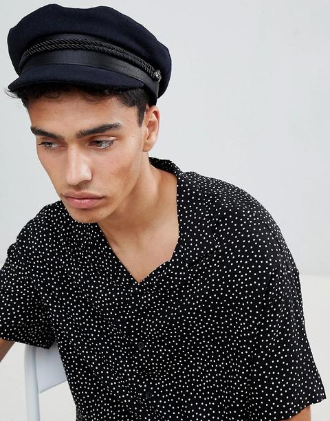 Sombrero De Marinero Azul Marino De Asos Design
