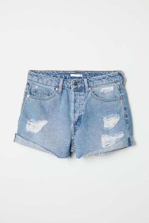 Short En Jean - Bleu