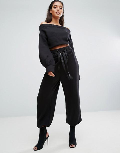 Jogger De Pernera Ancha Londunn De Missguided