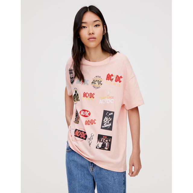 ac dc sweatshirt pull and bear