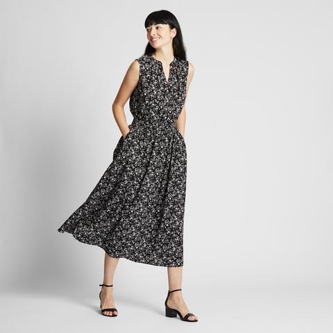 uniqlo maxi dress