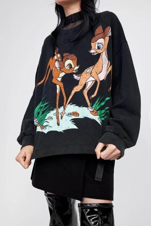 Sweatshirt Bambi ©disney from Zara on 