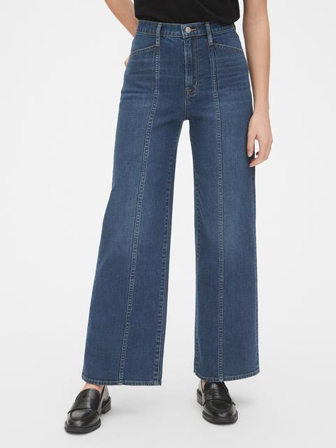 the gap wide leg jeans