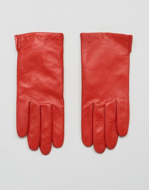 Guantes De Cuero De Weekday