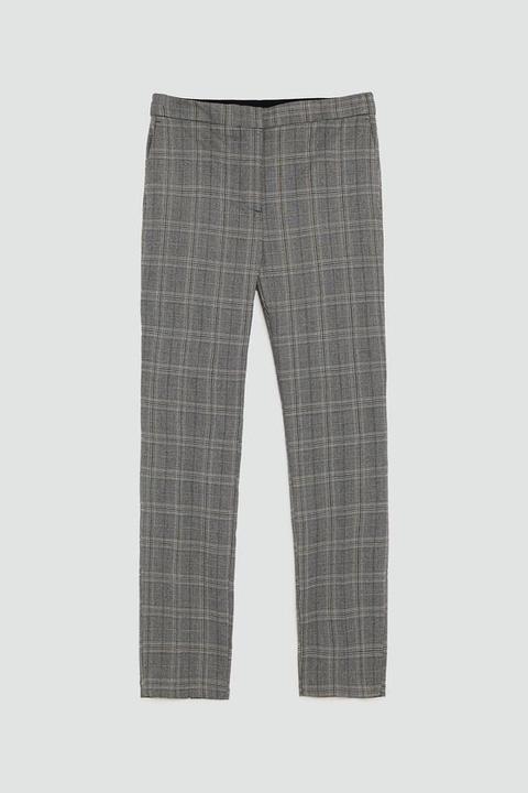 Pantalón Jogger Cuadros