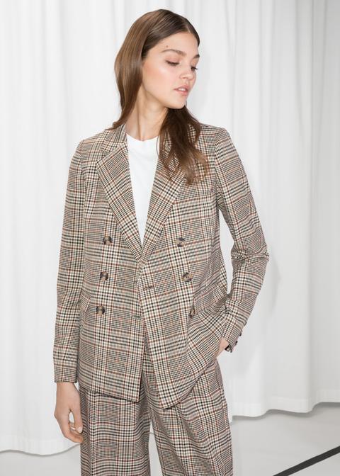 Plaid Blazer