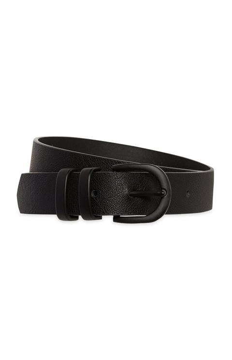 Black Slim Belt