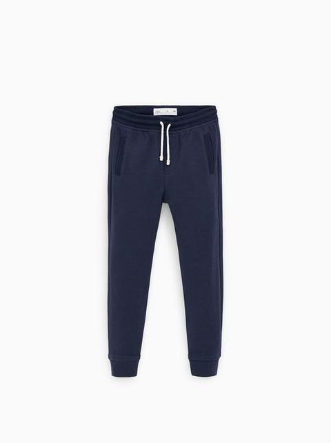 Pantaloni Jogger In Felpa
