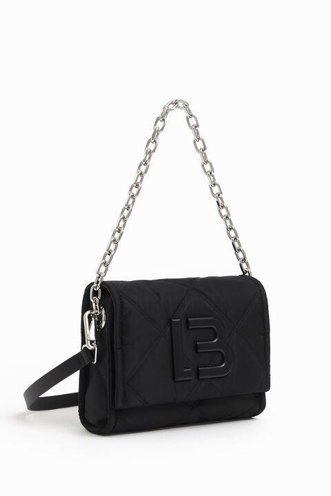 Bolso Bandolera M Nylon Acolchado Negro