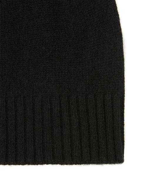 Selected Homme Black Beanie Hat Containing Cashmere