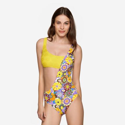 Trikini Stampa Flower Power