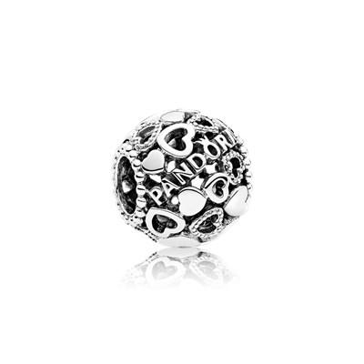 charm pandora con cuori charm pandora con cuori