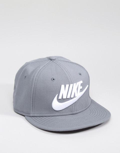 Gorra Gris Con Broche Trasero Futura 584169-067 De Nike