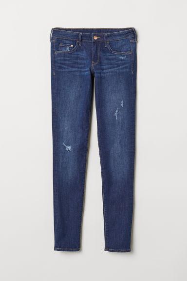 Super Skinny Low Jeans - Blue - Damen