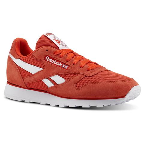 reebok classic suede uomo rosse