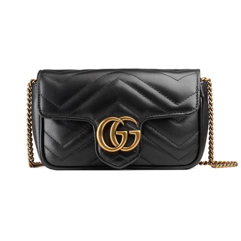 Gg Marmont Matelassé Leather Super Mini Bag