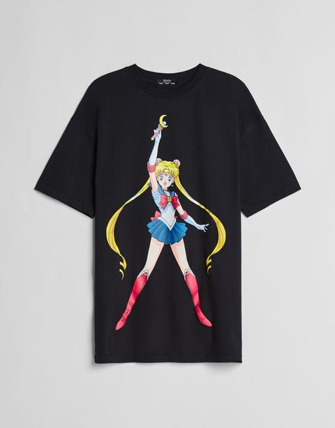 Camiseta Manga Corta Sailor Moon