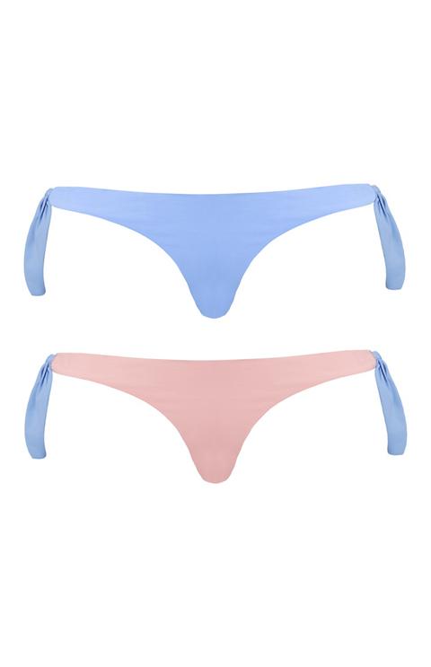 Pack De 2 Braguitas De Bikini Azules