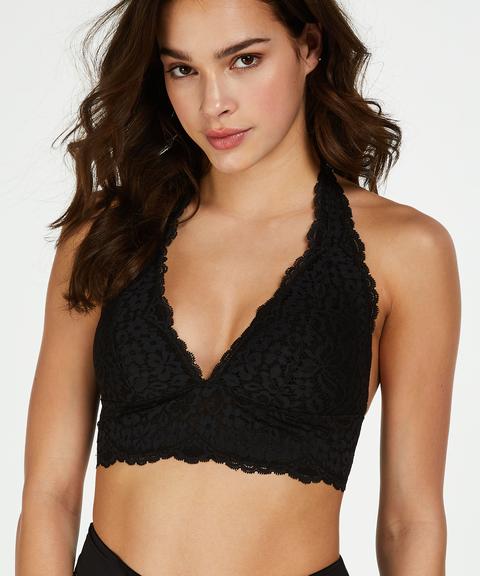 Hunkemöller Bralette Con Relleno Marina Negro