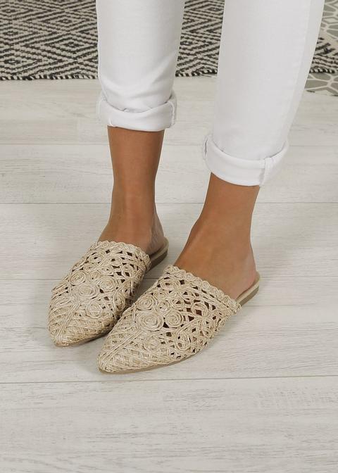 Mule Cordon Circular Beige