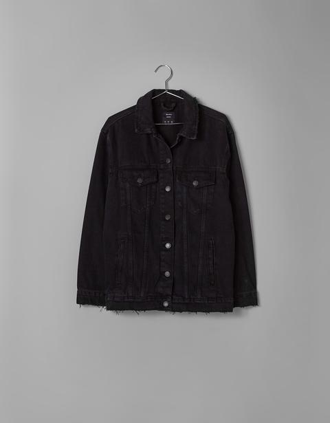 Giubbotto Denim Oversize