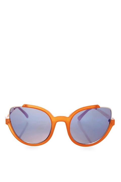 Cutaway Cateye Sunglasses
