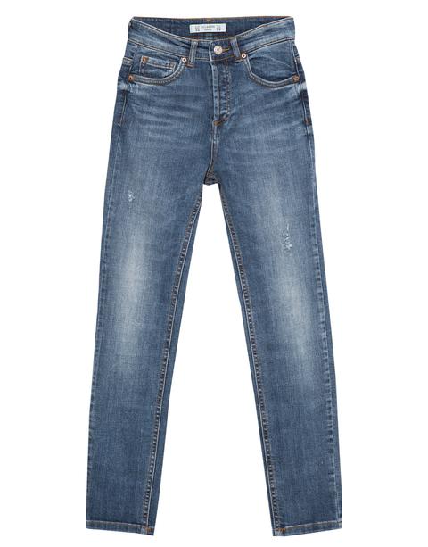 Jeans Slim Fit Tiro Alto from Pull and Bear on 21 Buttons