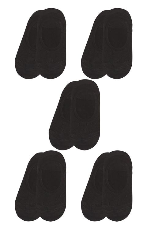 Pack De 5 Calcetines Deportivos Negros