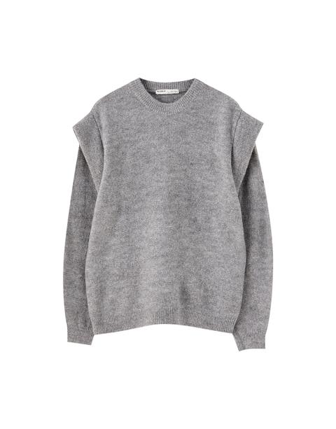 Pull Gris Épaulettes from Pull and Bear on 21 Buttons