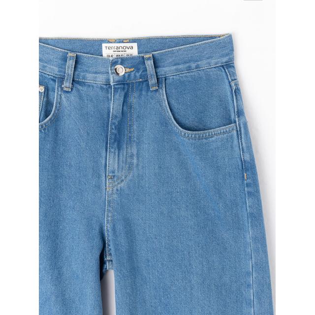 jeans wide leg terranova