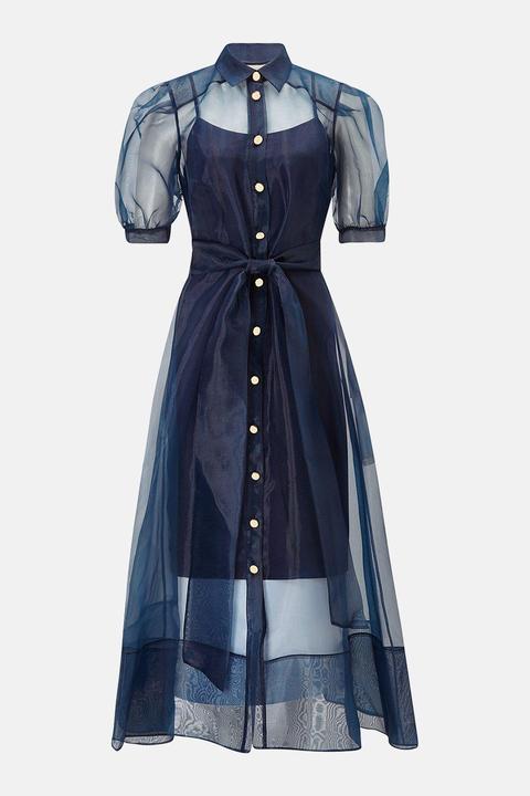 denim wrap dress plus size