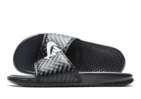 Nike Claquettes Benassi Just Do It Femme - Noir, Noir