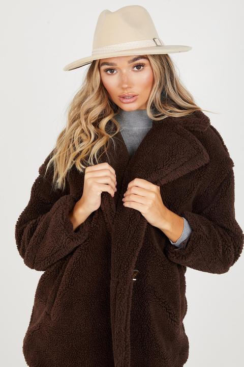 Cream Fedora Hat