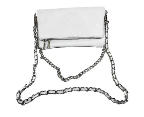 Bolso 'zic Leather' - Blanco