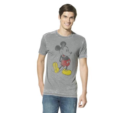 Men's Mickey Mouse T-shirt - Gray from 