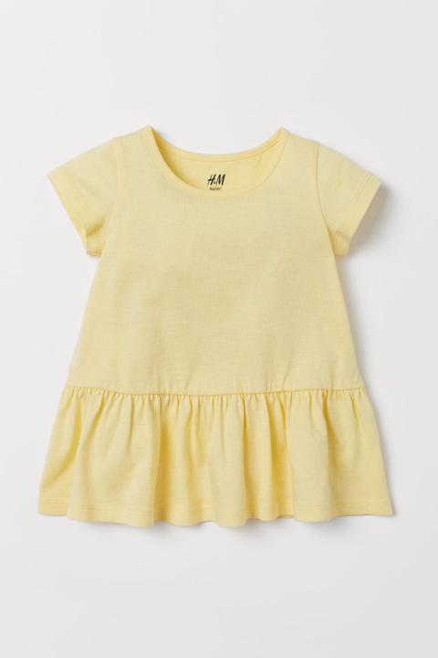 h and m cotton dress