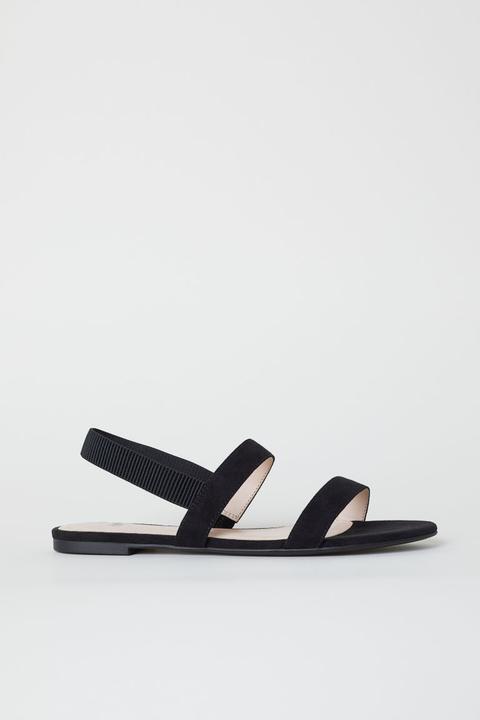 H & M - Sandali - Nero