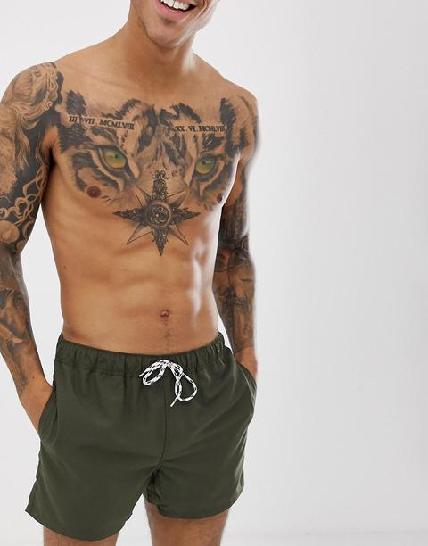 asos design swim shorts