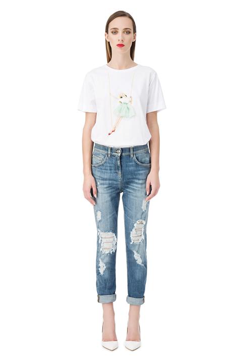 Jeans Boyfriend Strappati