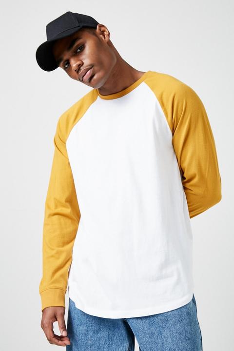 Men's Raglan Baseball Tee Shirt