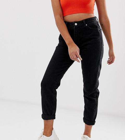 Bershka - Mom Jeans Neri - Nero