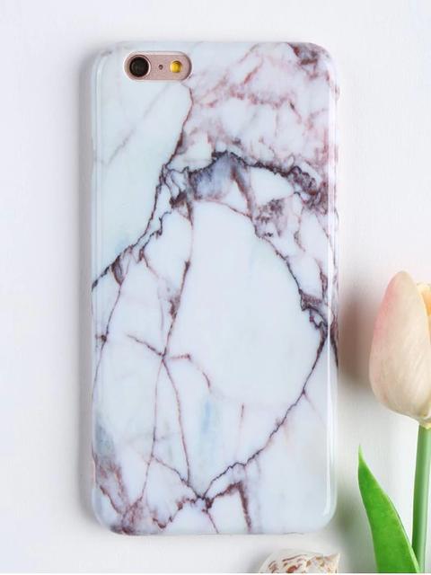Marble Stone Pattern Soft Phone Case For Iphone