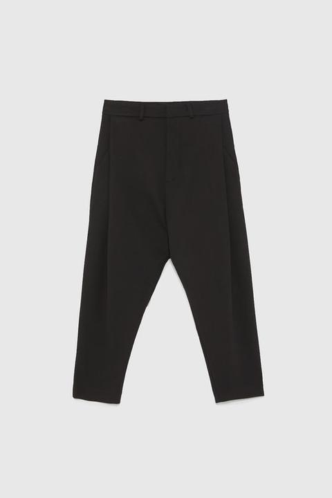 Pantaloni Jogging Con Pinces