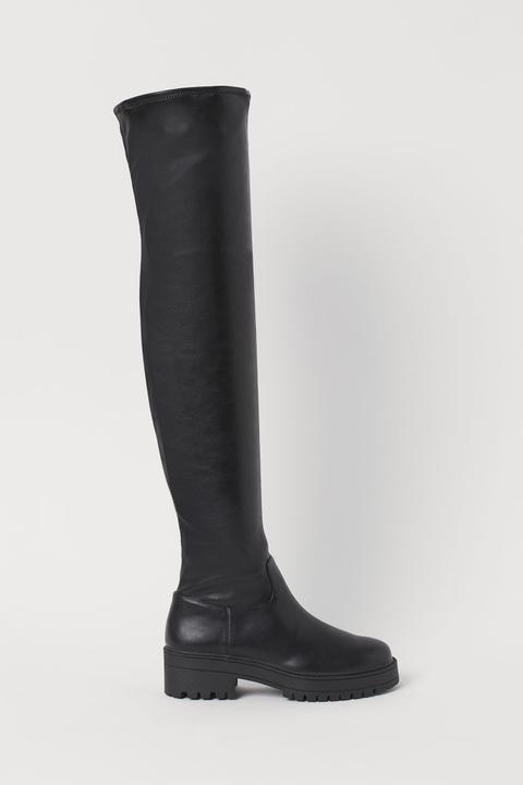 Thigh Boots - Black